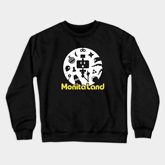 Monita Land Crewneck Sweatshirt by MdM